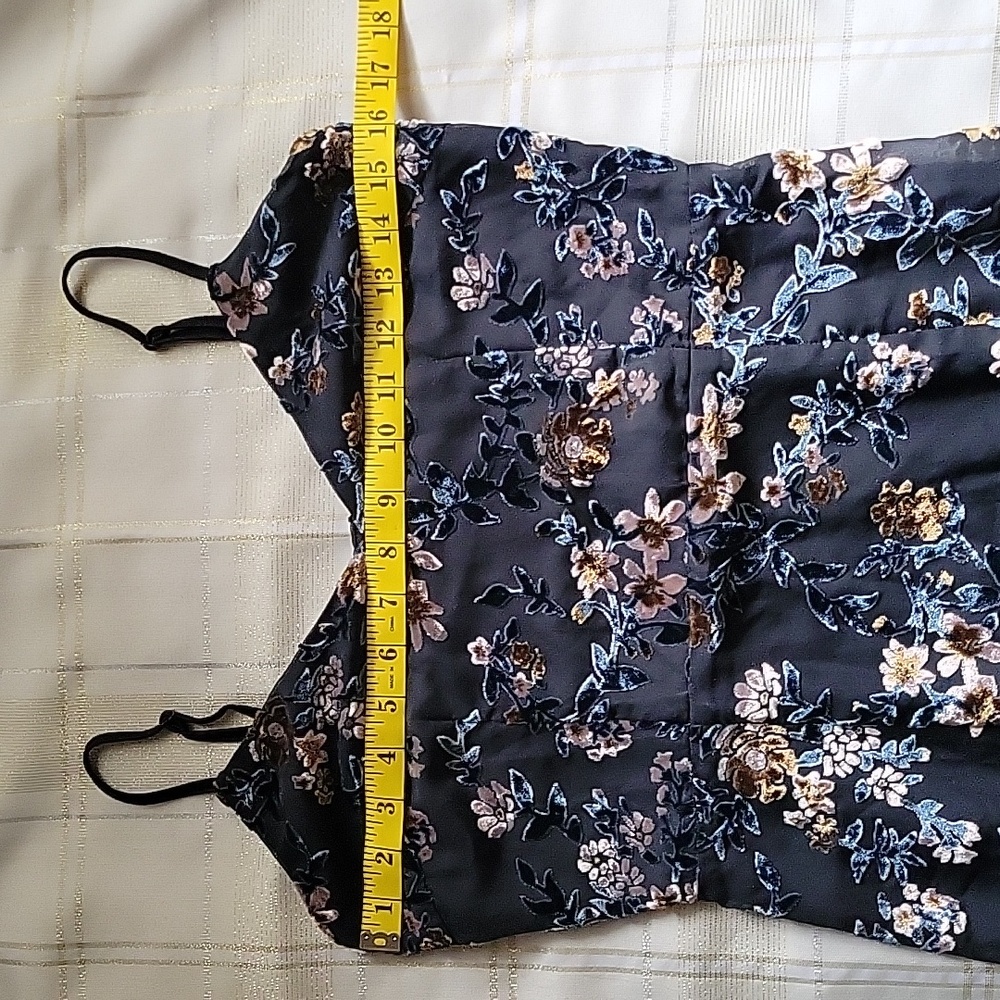 Lulu's Asymmetrical Floral Dress - Picture 8 of 11